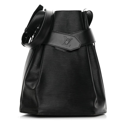 Louis Vuitton Epi Sac D'Epaule GM Black 1 of 16