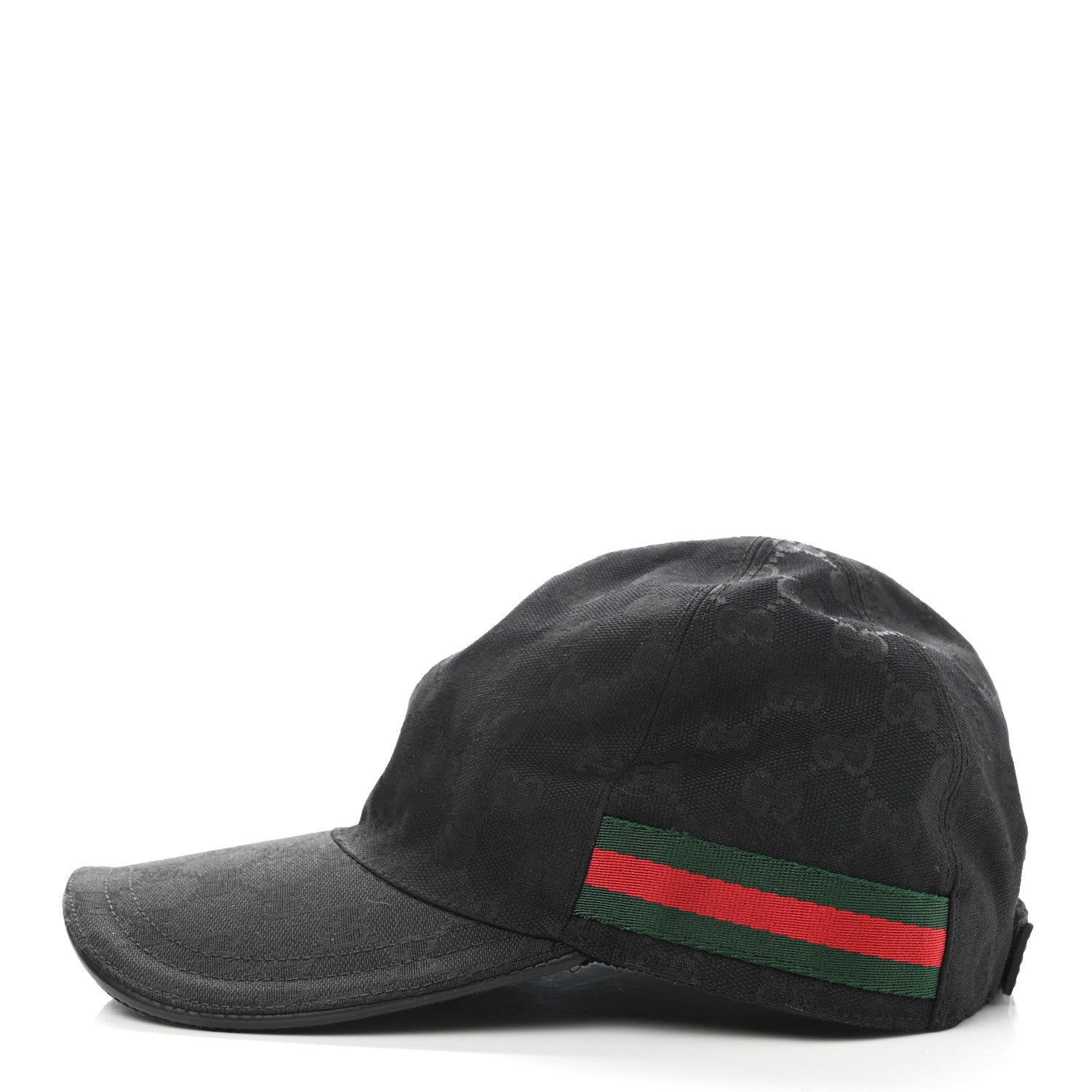 Gucci Monogram Web Baseball Hat M Black 4 of 10