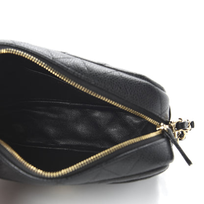 Chanel Caviar Quilted Camera Case Black 5 of 10