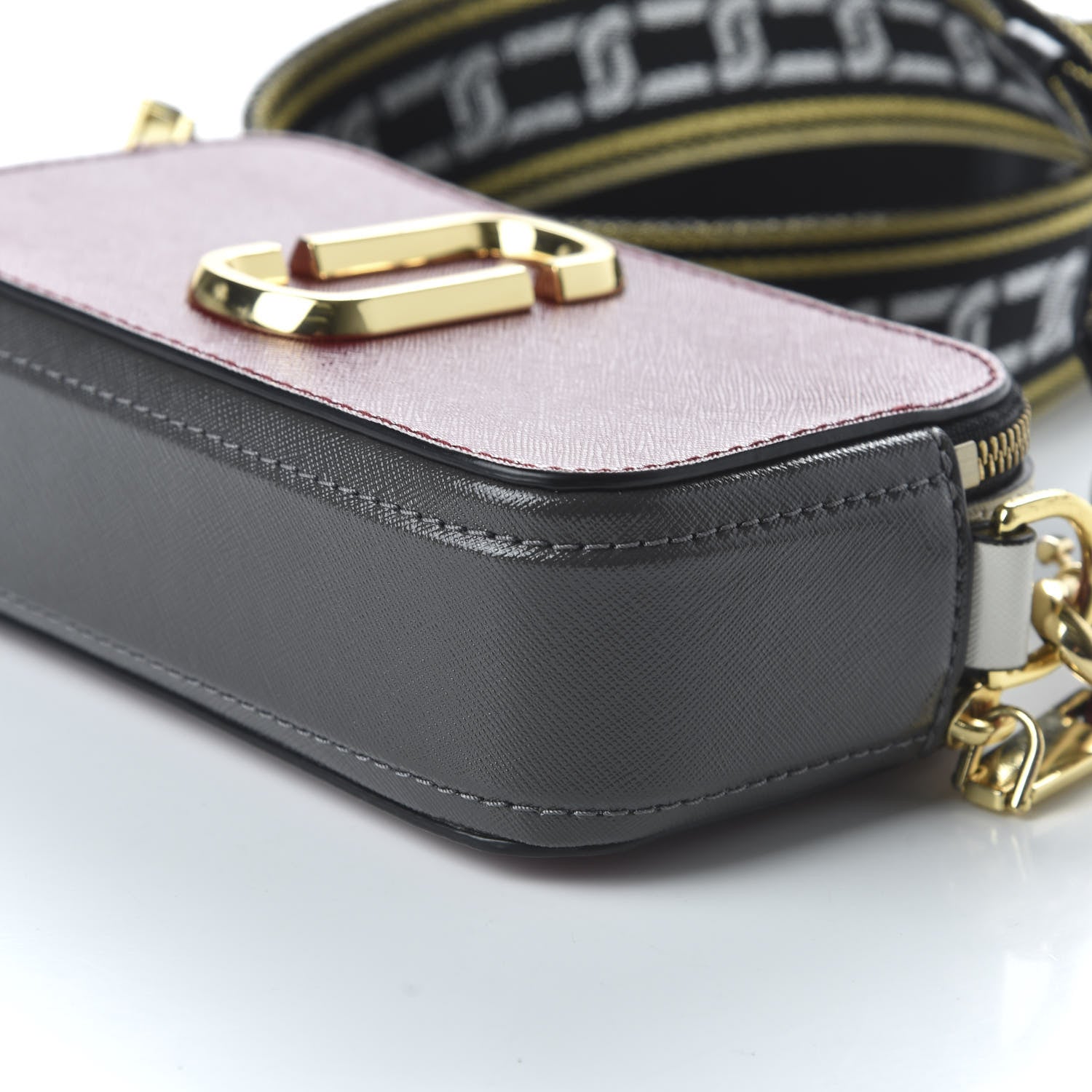 Marc Jacobs Saffiano Small Snapshot Camera Bag Red Multicolor 7 of 9