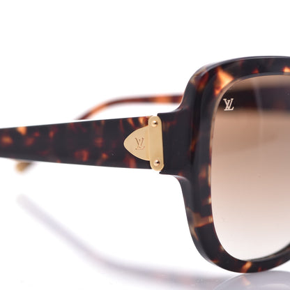 Louis Vuitton Soupcon Cat Eye Sunglasses Z0683W Dark Tortoise 7 of 9