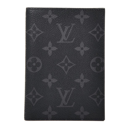 Louis Vuitton Monogram Eclipse Passport Cover 1 of 6
