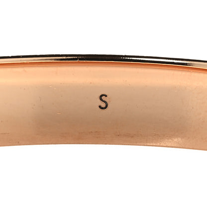 Louis Vuitton Brass Monogram Nanogram Cuff S Pink Gold 6 of 8