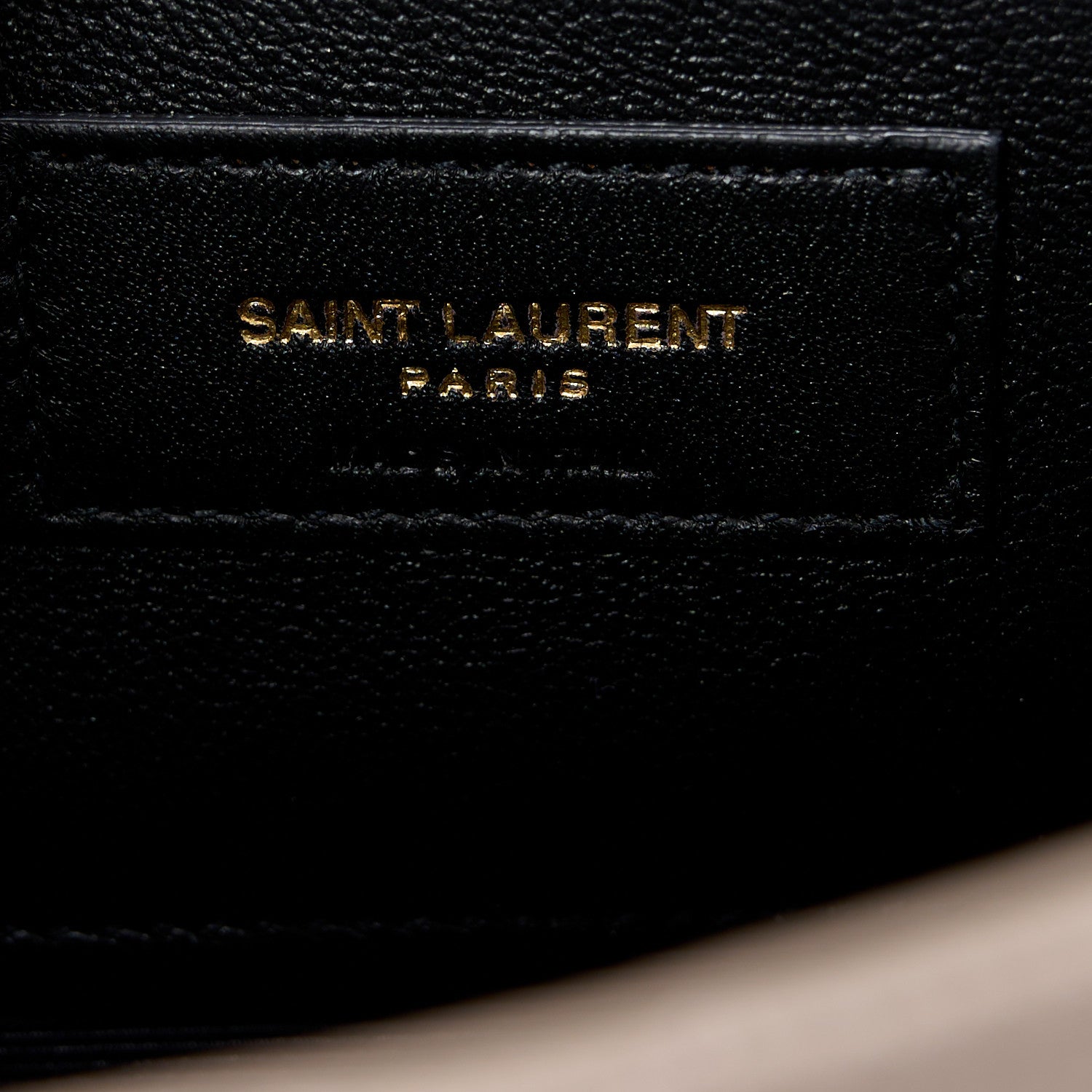 Saint Laurent Grain De Poudre Textured Mixed Matelasse Triquilt Small Monogram Satchel Greyish Brown 7 of 12