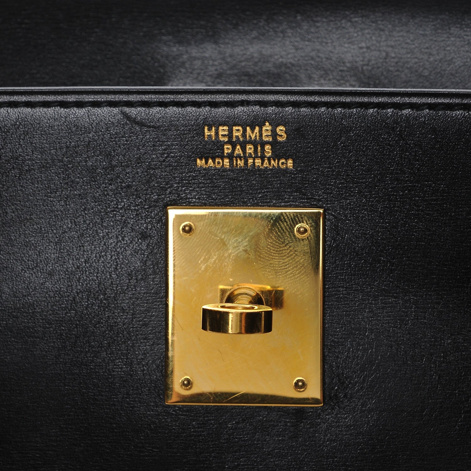 Hermes Box Kelly Retourne 32 Black 6 of 7