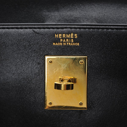 Hermes Box Kelly Retourne 32 Black 6 of 7
