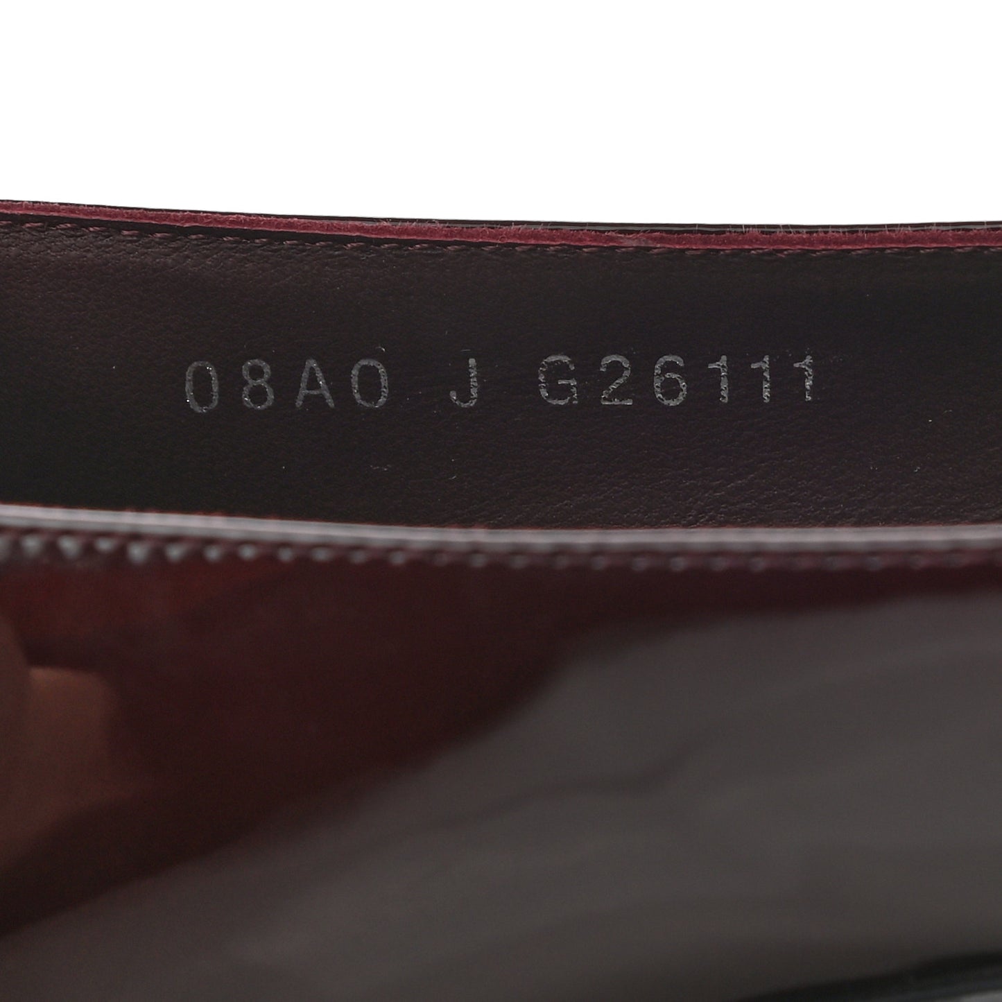 Patent CC Cap Toe Ballerina Flats 36.5 Navy Burgundy