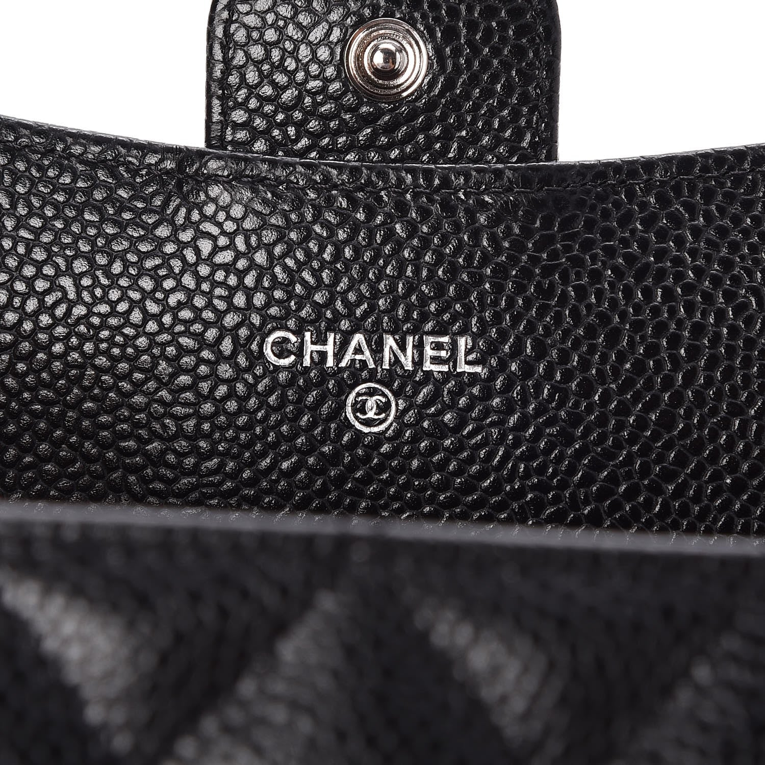 Chanel Caviar Quilted Large Flap Wallet Black 6 of 9