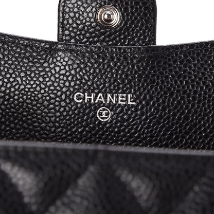 Chanel Caviar Quilted Large Flap Wallet Black 6 of 9