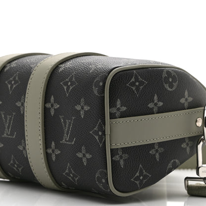 Louis Vuitton Monogram Gradient Keepall Bandouliere 25 Khaki 8 of 8