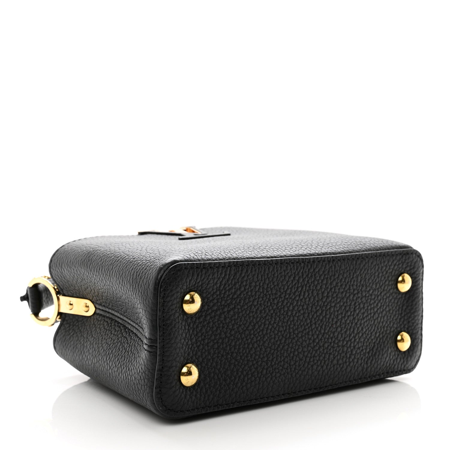 Louis Vuitton Taurillon Mini Capucines Black 4 of 9