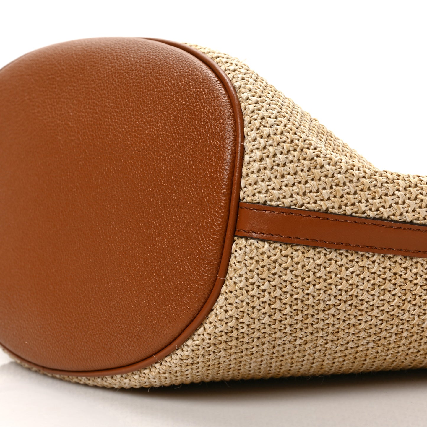 Raffia Saint Jacques Tote Caramel