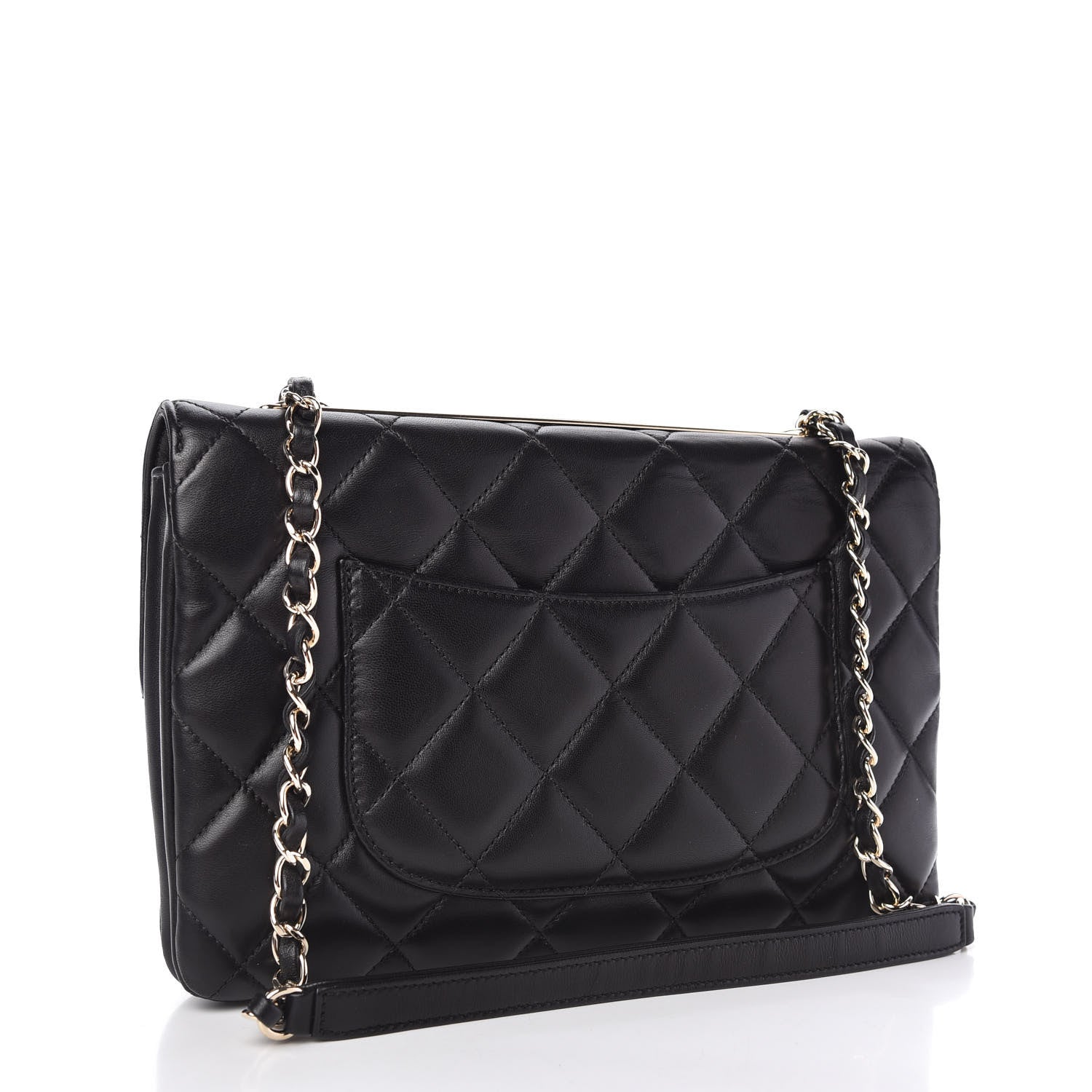 Chanel Lambskin Quilted Medium Trendy CC Flap Black 3 of 11