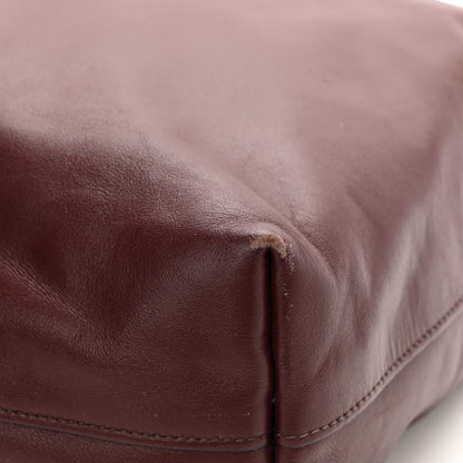 Prada Soft Calf Satchel Amaranto 11 of 12