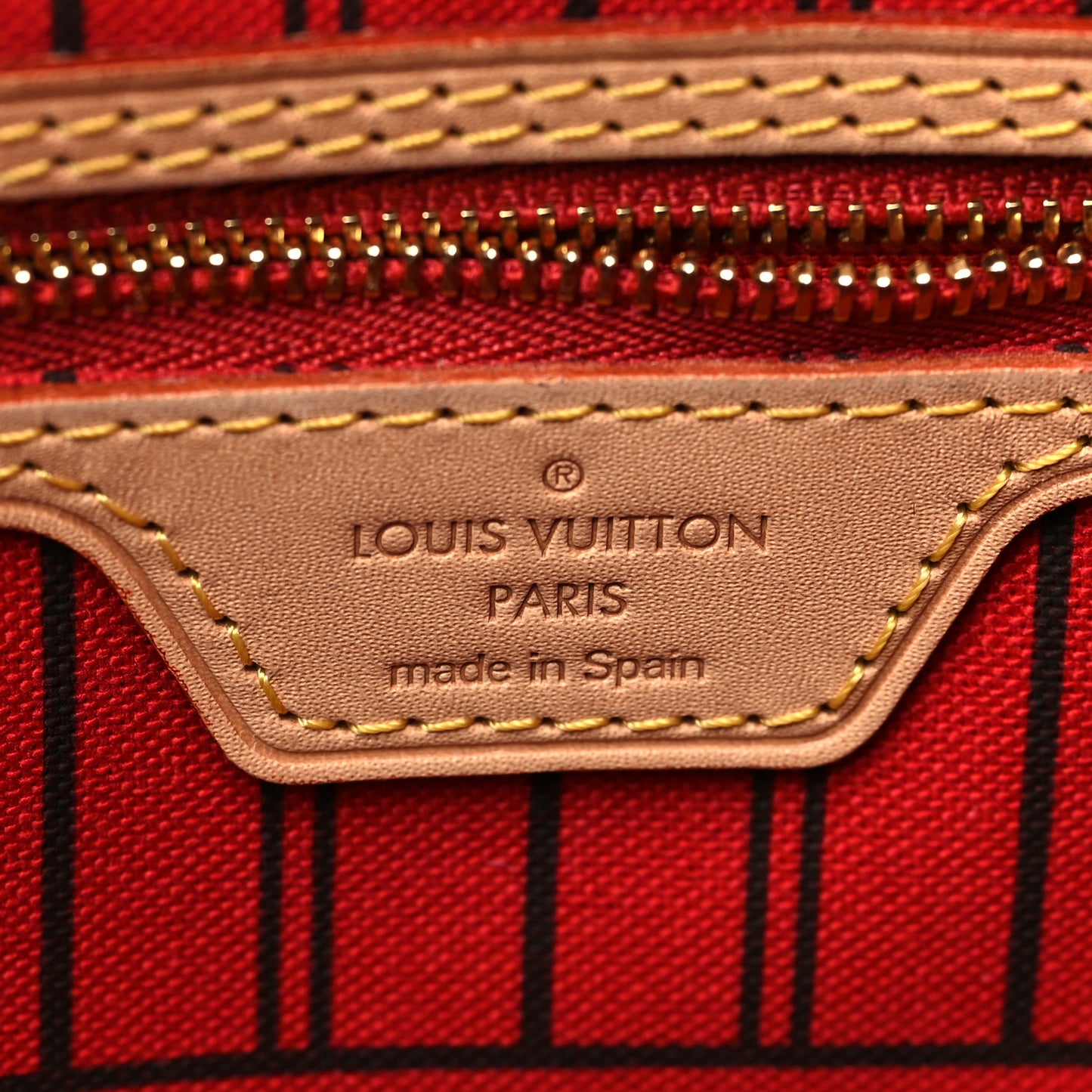 Monogram Neo Neverfull MM Cherry