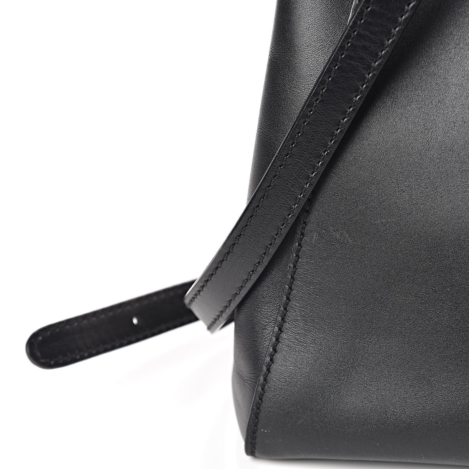 Fendi Vitello Morgan Shiny Nappa Medium Peekaboo Iconic Satchel Black 12 of 19