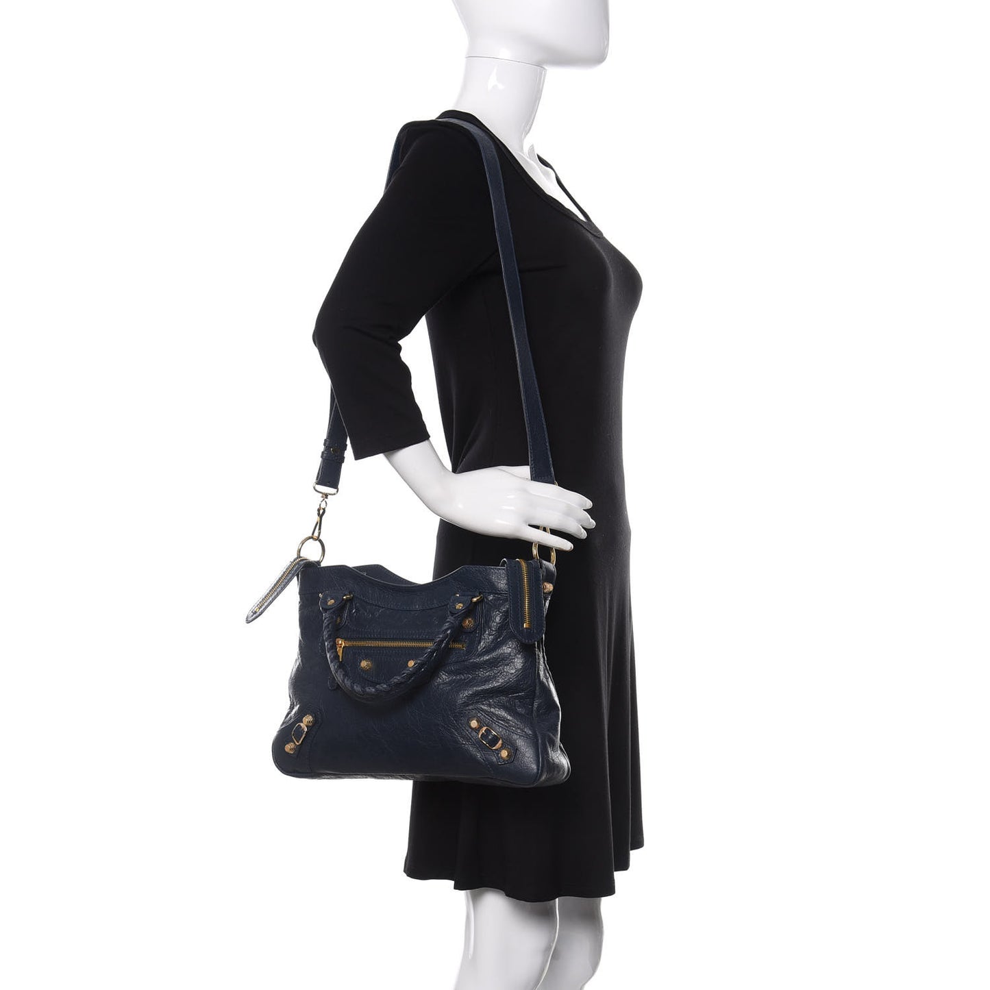 Agneau Giant 12 Gold Hardware Town Bleu Obscur