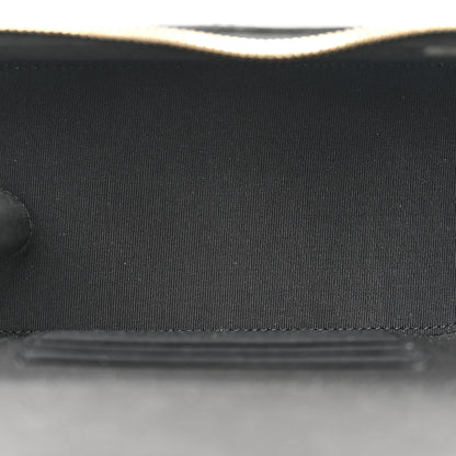Chanel Lambskin Quilted Small Top Handle Vanity Case With Chain Black 5 of 11