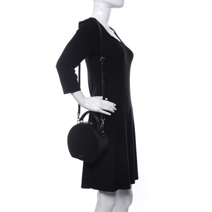 Saint Laurent Calfskin Small Mica Hat Box Black 2 of 11