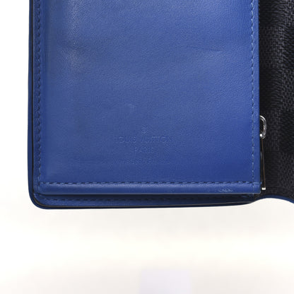 Louis Vuitton Damier Graphite Brazza Wallet Bleu Neon 8 of 13