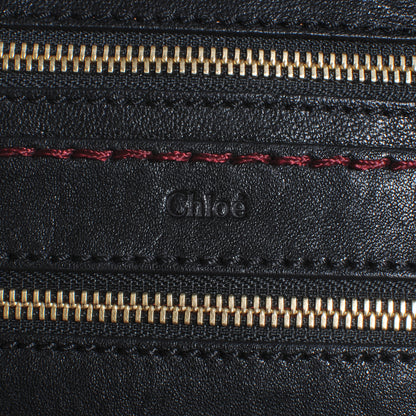 Chloe Leather Medium Angie Shoulder Bag Black 6 of 9
