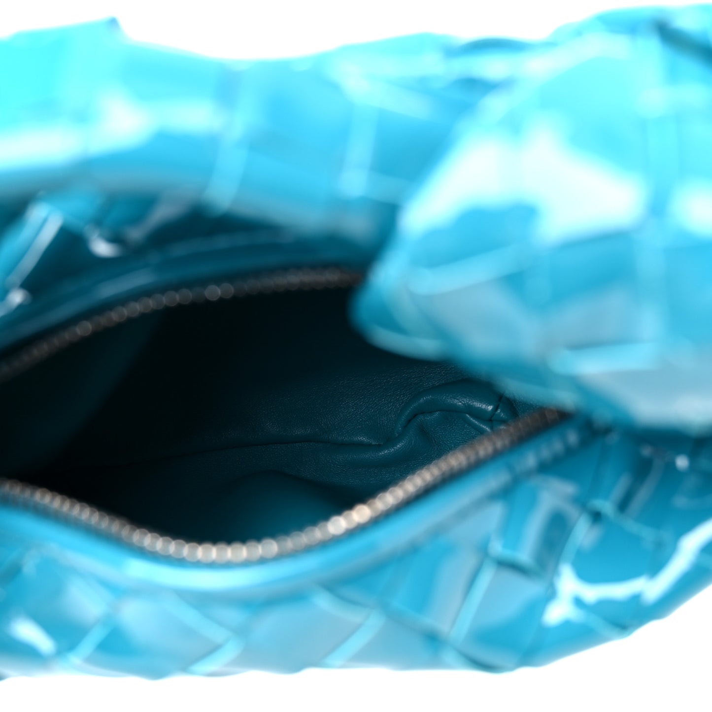 Patent Nappa Intrecciato Mini Jodie Blaster