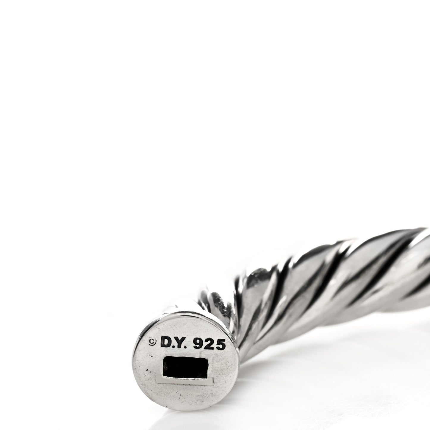 Sterling Silver Metro Hinged Bangle Bracelet