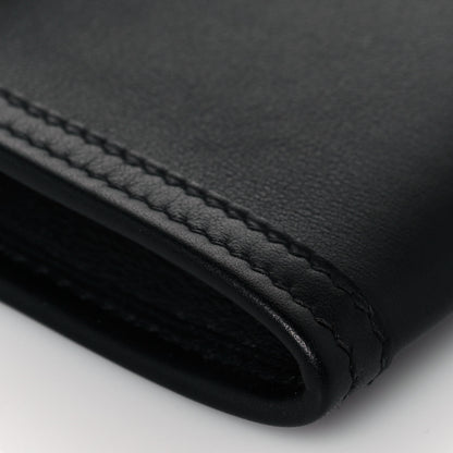 Hermes Swift Shiny Alligator Jige Elan 29 Touch Clutch Black 10 of 15