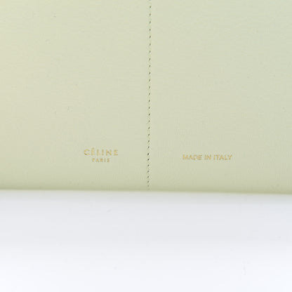 Celine Calfskin Folded Clutch With Strap Jade 6 of 12