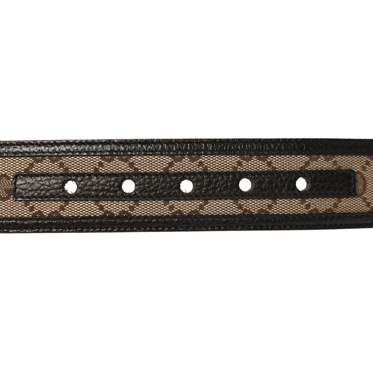 Monogram Dollar Calfskin 40mm Belt 85 34 Beige Ebony Testa Di Moro