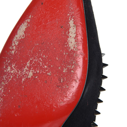 Christian Louboutin Suede Studded Anjalina 85 Pumps 37 Black 11 of 16