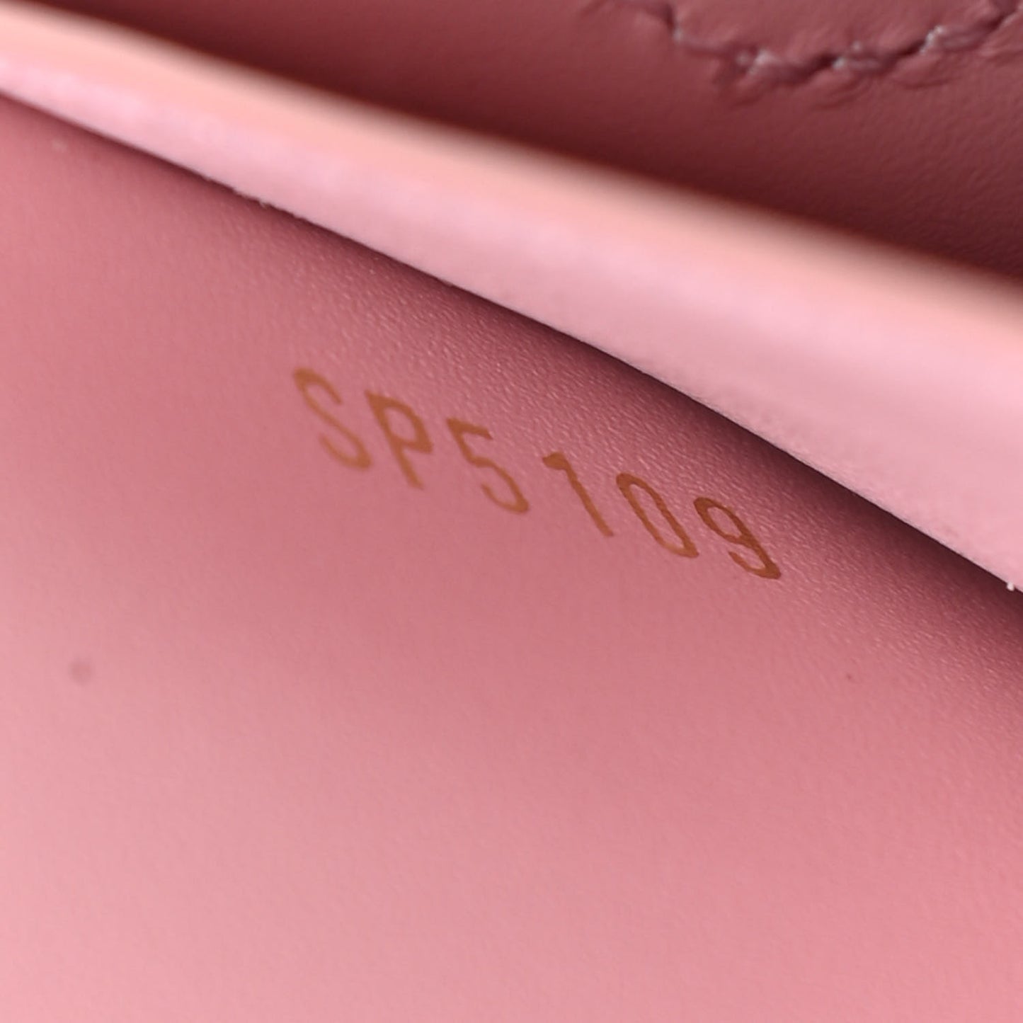 Monogram Flore Chain Wallet Rose Ballerine