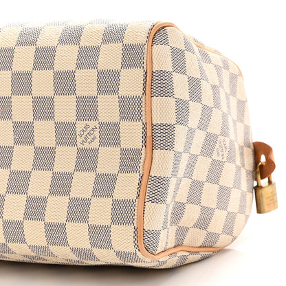 Louis Vuitton Damier Azur Speedy 25 10 of 13