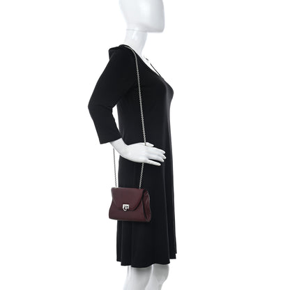 Salvatore Ferragamo Deerskin Gancini Flap Crossbody 2 of 10