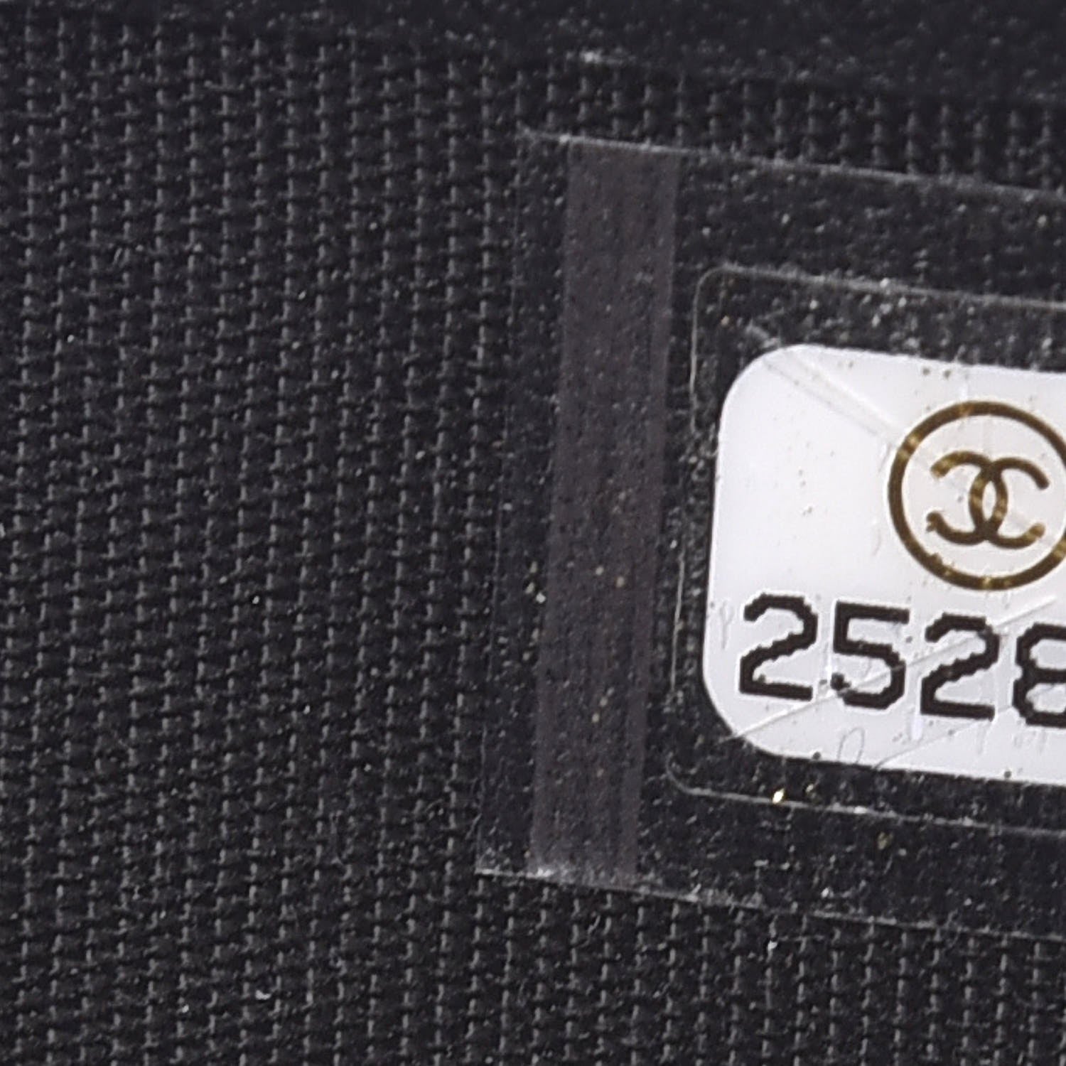 Chanel Caviar Chevron Quilted Boy Compact Wallet Black 7 of 9