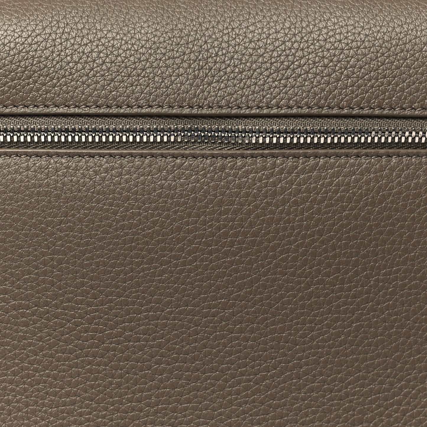 Grained Calfskin Extra Pocket L23.5 Backpack Warm Mastic