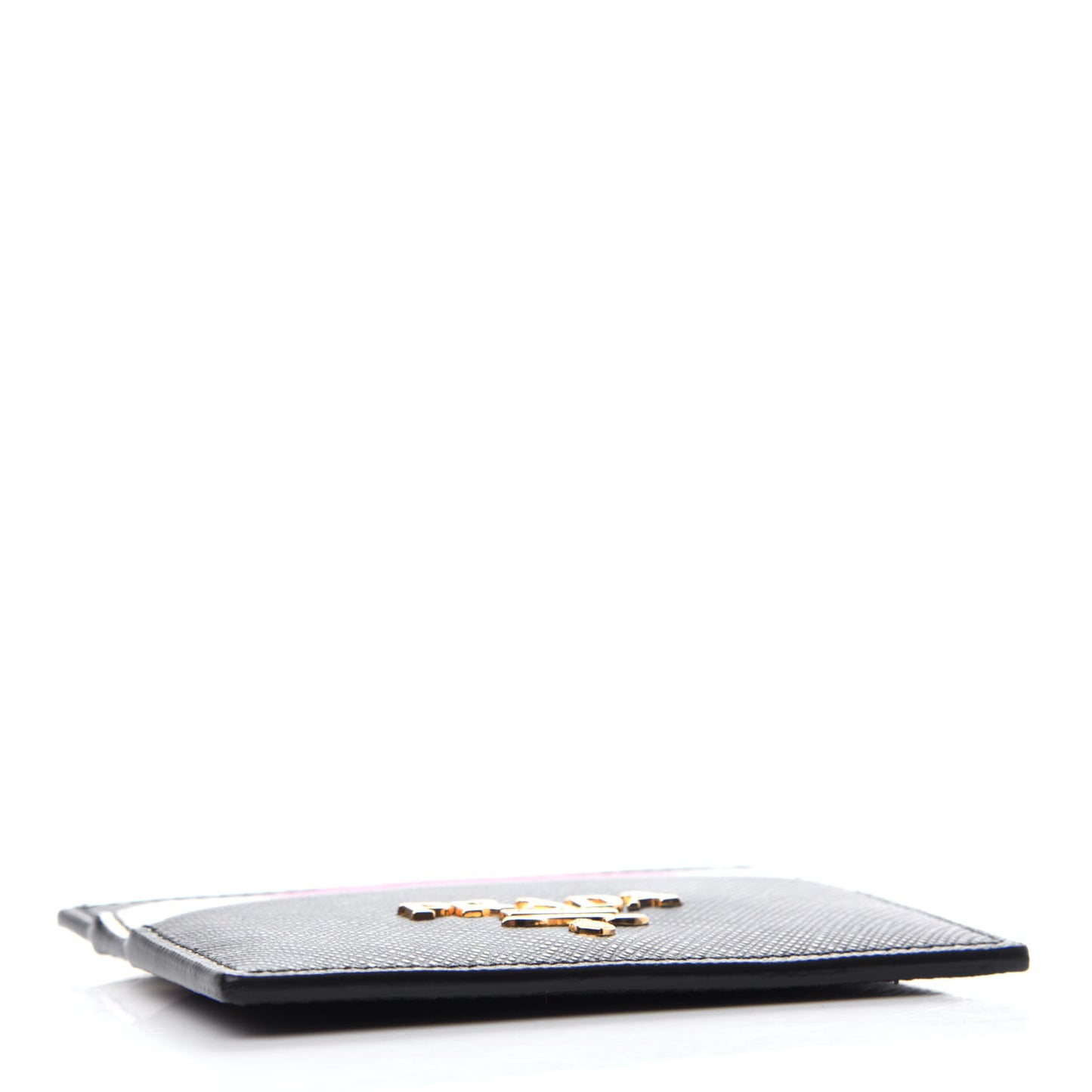 Saffiano Card Holder Black Ibisco