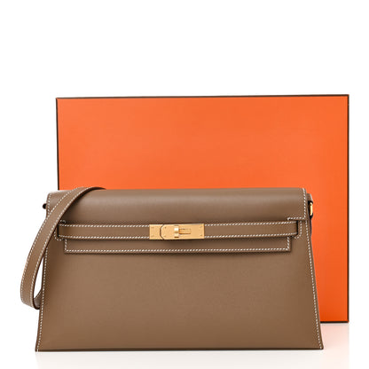 Hermes Madame Calfskin Kelly Elan Etoupe 11 of 11