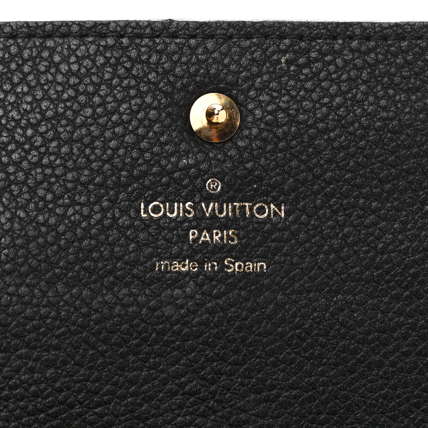 Louis Vuitton Empreinte Virtuose Wallet Black 5 of 7