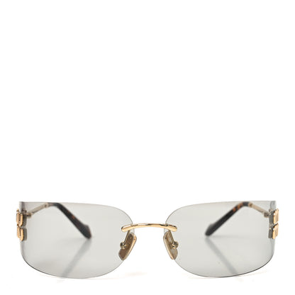 Miu Miu Metal Aube Sunglasses SMUA51 Gold Tortoise 2 of 7