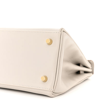 Hermes Evercolor Kelly Retourne 28 Gris Perle 10 of 11