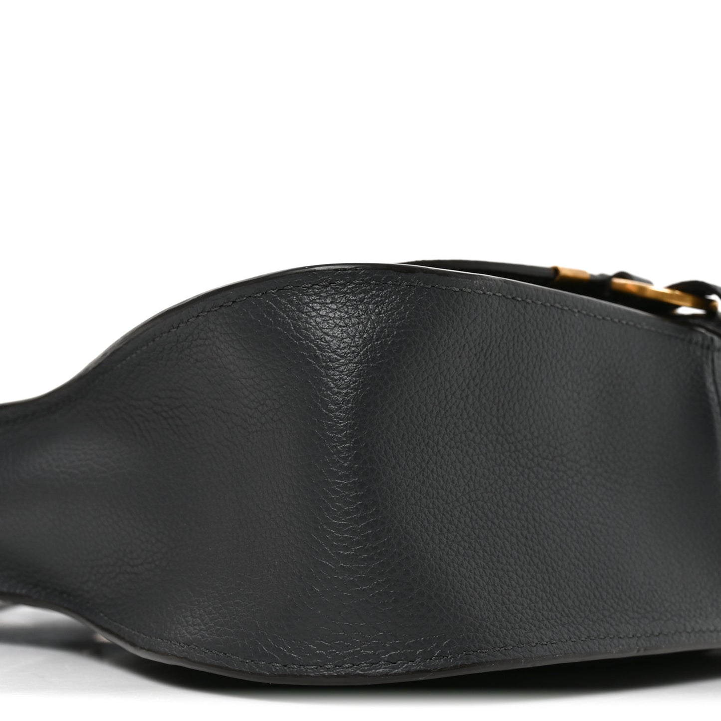 Calfskin Small Marcie Satchel Navy Ink