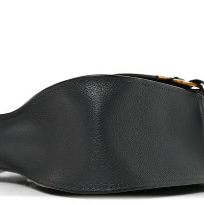Chloe Calfskin Small Marcie Satchel Navy Ink 9 of 10