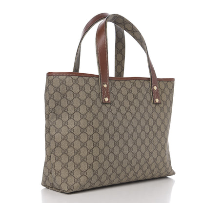 Gucci GG Plus Monogram Medium Signature Web Loop Tote Brown 2 of 12
