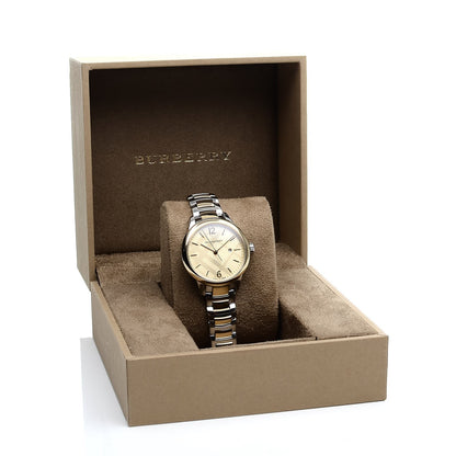 Burberry Stainless Steel 32mm Classic Round Quartz Watch Gold BU10118 7 of 7