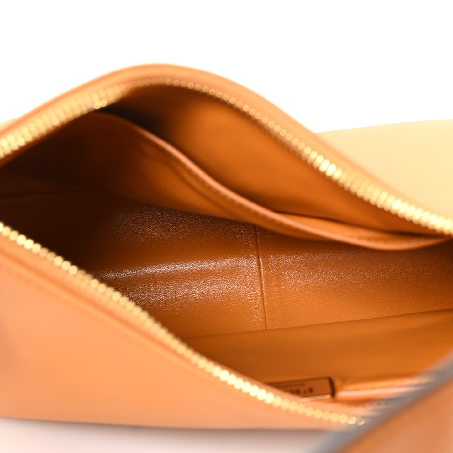 Soft Calfskin Medium Aimee Shoulder Bag Caramel