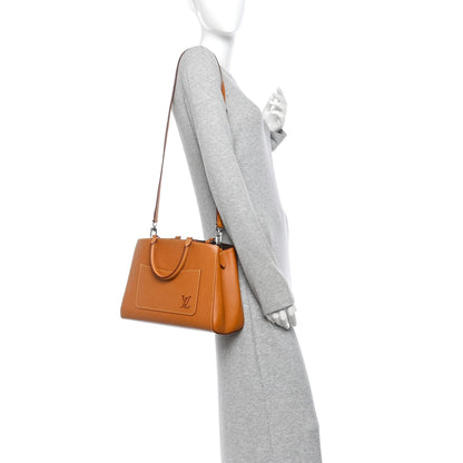 Louis Vuitton Epi Marelle Tote MM Gold Honey 2 of 10