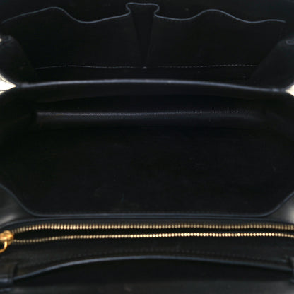 Celine Box Calfskin Medium Classic Box Flap Bag Black 5 of 12