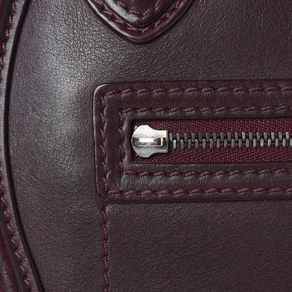 Celine Smooth Calfskin Nano Luggage Burgundy 18 of 32