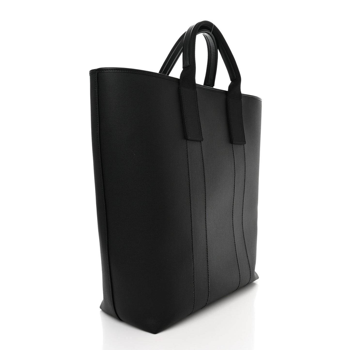 Coated Canvas G-Essential Logo Tote Black